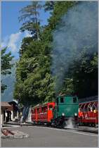 The BRB H 2/3 N° 7 in Brienz. 

30.06.2018