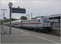 The DB 147 561 with an IC Singen - Stuttgart in Radolfzell (without custumer till Singen). 

22.09.2019