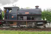 FRED, a.k.a. 16, owned by the Stoomcentrum Maldegem, was guest at the Stoomtram Goes-Borssele in the Netherlands on 14 May 2015.