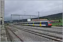 The SBB NPZ RBDe 562 RE from Neuchâtel to Frasne in Les Verières. 

29.10.2019