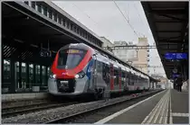 The SNCF Regiolis Z 31 527 on the way to Coppet by his stop in Geneva Main Station.

08.02.2020