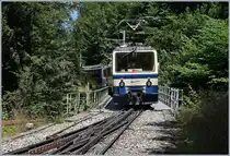 The Rochers de Naye Beh 4/8 304 and an other one on the way to the Rochers de Naye by le Tremblex. 

07.08.2016