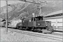 The RhB Ge 6/6 I N° 412 in Zernez.

Sept. 1993