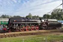 On 22 september 2018, Countess 475.179 shows herself at the works in Ceske Budejovice.