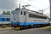 On 15 September 2018 CD 162 011 advertises for the railway museum at Luzna u Rakovnika in the works at Ceska Trebova.