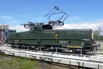 BB 12125 enjoys the Sun in the Cité du Train in Mulhouse and is photographed on 30 May 2019.