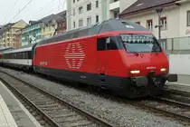 SBB 460 074 calls on 30 December 2018 at Olten.