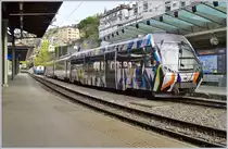 The MOB Be 4/4 5001 (ABt 341 - Be 4/4 5001 - Bt 241)  Monarch  created by Sarah Morris (www.elevatin 1049.org) in Montreux.

26.04.2020