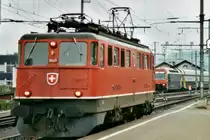 On 17 June 2001 11443 runs solo through Zug.