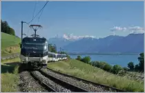 The MOB Ge 4/4 8004 with a MOB Panoramic Express by Planchamp. 

25.05.2020