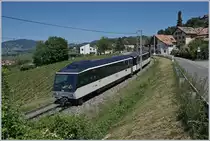 The MOB Golden Pass Panoramic PE 2125 from Zweisimmen to Montreux by Plachamp. 

21.05.2020