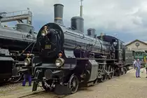 On 25 May 2019 SBB 1367 stands in the SBB works shops at Brugg AG during the annually held Open Weekend of the Verein Mikado 1244, that have their headquarters at this SBB works.