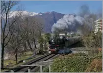 The 01 202 with a special service by Locarno on the way to Bellinzona.

22.03.2018