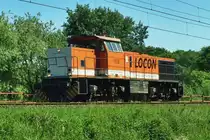 Light running LOCON 1506 passes Tilburg Oude Warande just before LOCON Benelux went bankrupt.