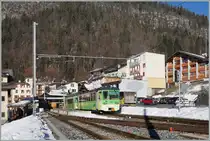 A ASD local train service on the way to Les Diablerets in Le Sépey.

08.02.2021
