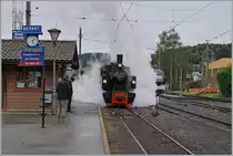 The Blonay-Chamby G 2x 2/2 105 in Blonay.

26.09.2020