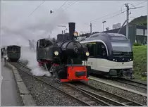 The Blonay-Chamby G 2x 2/2 105 in Blonay. 

26.09.2020