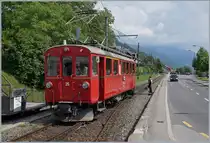 The Blonay-Chamby RhB Bernina ABe 4/4 35 in Blonay.

03.06.2018