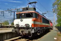The first Althom build electric loco to carry number 9902 was ex-NS 1634 'LELYSTAD' and is seen here at venlo on 6 May 2017.