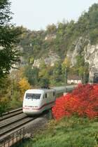 ICE 401 078-1  Bremerhaven  on 12.10.2008 near of Istein.