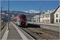 The SNCF Z 31508 from Coppet to St-Gervais-Les-Bains-Le-Fayet (SL3/Léman Express) is arriving at his terminal Station.

14.02.2023