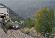 A FS Treniatlia MD Aln 501  Minuetto  on the way from Ivrea to Aosta by Donnas. 

21.09.2022