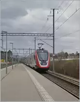 A SBB RABe 502 Twindexx on the way from Geneva to St Gallen in Coppet.

10.03.2023