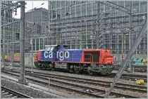 The SBB Am 843 077-9 in the Geneva La Praille Cargo station. 

10.03.2023  