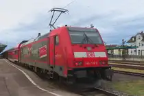 On 22 June 2024 DB Regio 146 239 calls at Offenburg. 