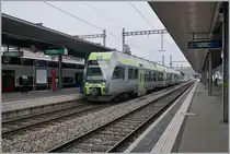 The  Lötschberger  is back in the Bernese Oberland: BLS RABe 535  Lötschberger  have been serving the R and RE routes Spiez - Frutigen and Spiez - Interlaken Ost since the timetable change, thus replacing the RBDe 565/566. In the picture: the BLS RABe 535 121 is made available as a regional train to Frutigen in Spiez.

Feb 18, 2025