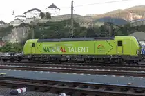 On 18 September 2021 TX Log 193 558 stands in Kufstein.