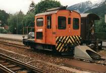 RhB tractor Tm 2/2 17 on 17.05.1999 at Domat/Ems. 
