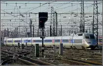 TGV Atlantique/R�seau is arriving at Bruxelles Midi on February 14th, 2009.