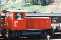 BT tractor Tm 2/2 6 on 27.03.1994 at Herisau. 
