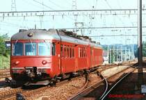 SBB RABDe 12/12 1110 on 23.05.1993 at Wetzikon.