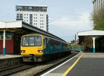 The Arriva 143 604 in the Cardiff Queens Street Station.
28. 04.2010