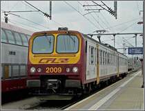 Z 2009 is leaving the station of P�tange on May 1st, 2010.