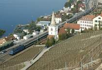 Re 460 with IR by Villette (VD).
23.03.2010