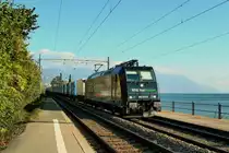 RTS Re 185 570-9 by St-Saphorin.
19. Okt. 2007