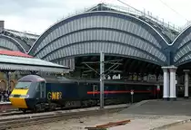 A GNER HST 125 from a Scotland-service in the York Station.
30. 03. 2006