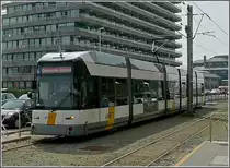 De Kusttram Nr 7266 photographed at Oostende on April 11th, 2009.
