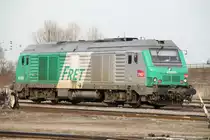SNCF BB 75056 at Strasbourg, 18.03.2010. 