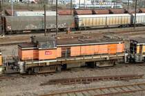 SNCF BB 63756 at Strasbourg, 18.03.2010. 
