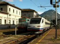 The CIS ETR 470 in Domodossola. 
30.08.2006