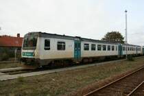 MRD/MR 4295/4095 from Arriva on 19.10.2008 at Skjern.
