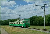 BAM Be 4/4 and Bt by Vufflens le Ch�teau.
24. 07.2009