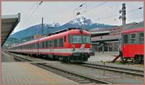 The BB ET 4010 008-3 in Innsbruck. 
18.05.2008
