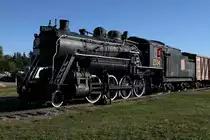 CNR 2534 Class N-4-a on 14.Sep.2010 at Brighton Railway Museum, Brighton, Ontario. This locomotive is an 2-8-0  Consolidation  Type. 