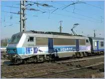 SNCF BB 26 163 in Strasbourg.
10.04.2007