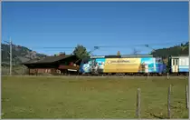 The MOB Golden Pass Ge 4/4 by Gstaad. 
05.11.2010